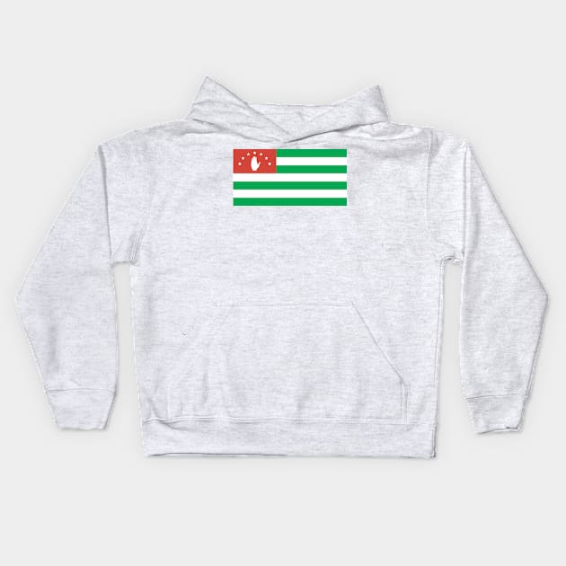 Abkhazia Kids Hoodie by Wickedcartoons